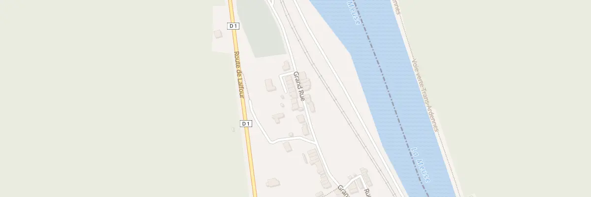 Plan du 1035 Gd Rue à Deville