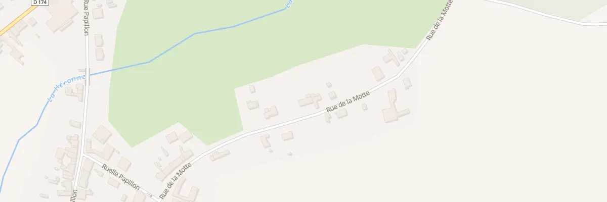 Plan du 21 Rue de la Motte à Rives Dervoises
