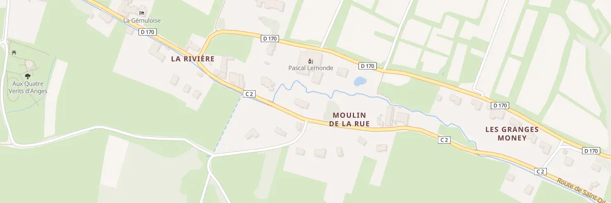 Plan du 9 Rte de Saint-désert à Jambles
