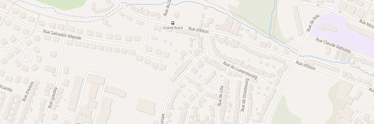 Plan du 61 Rue de l’Europe à Charleville-Mézières