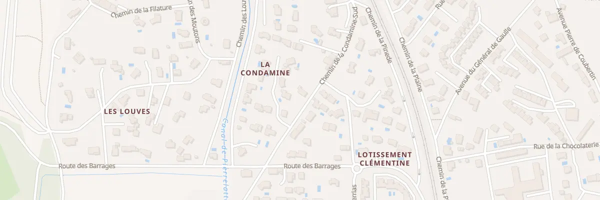 Plan du 1B Rue des Cannevelles à Donzère