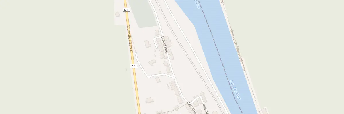 Plan du 1022 Gd Rue à Deville