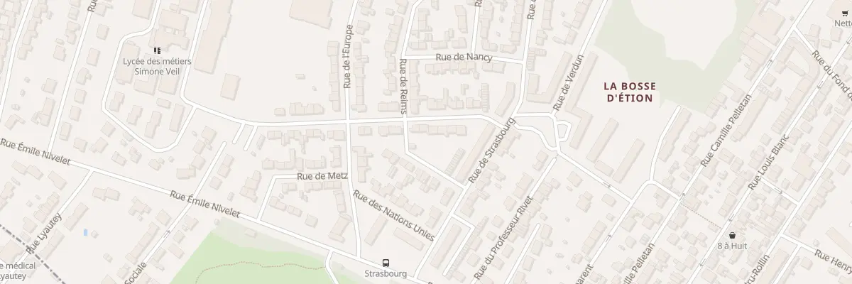 Plan du 9 Rue de Belgique à Charleville-Mézières