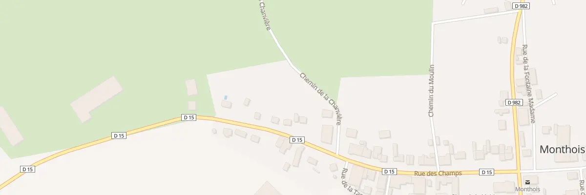 Plan du 38 Rue des Champs à Monthois