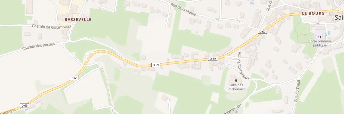 Plan du 84 Av de Bourgogne à Saint-Désert