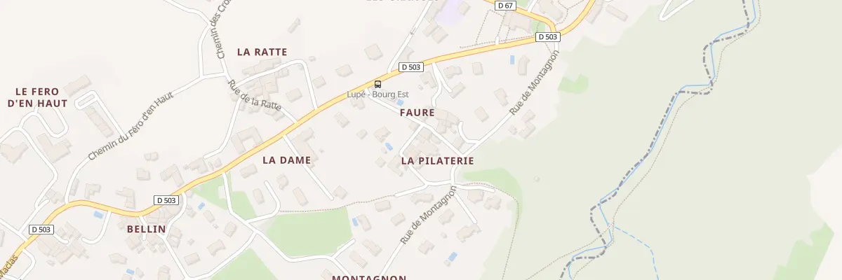 Plan du 8 Rue de la Pilaterie à Lupé