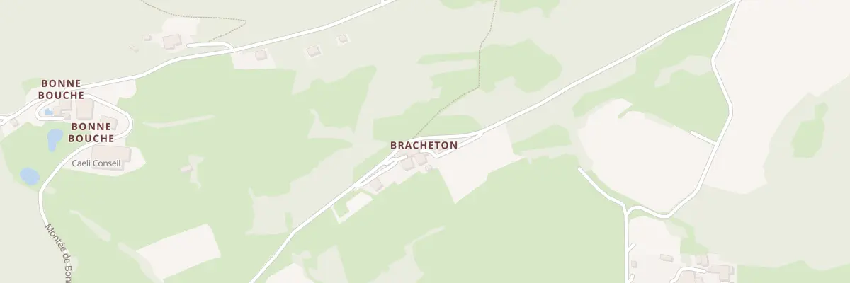 Plan du 4 Bracheton à Chuyer