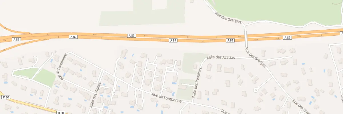 Plan du 36 Rue de Fontbonne à La Tour-de-Salvagny