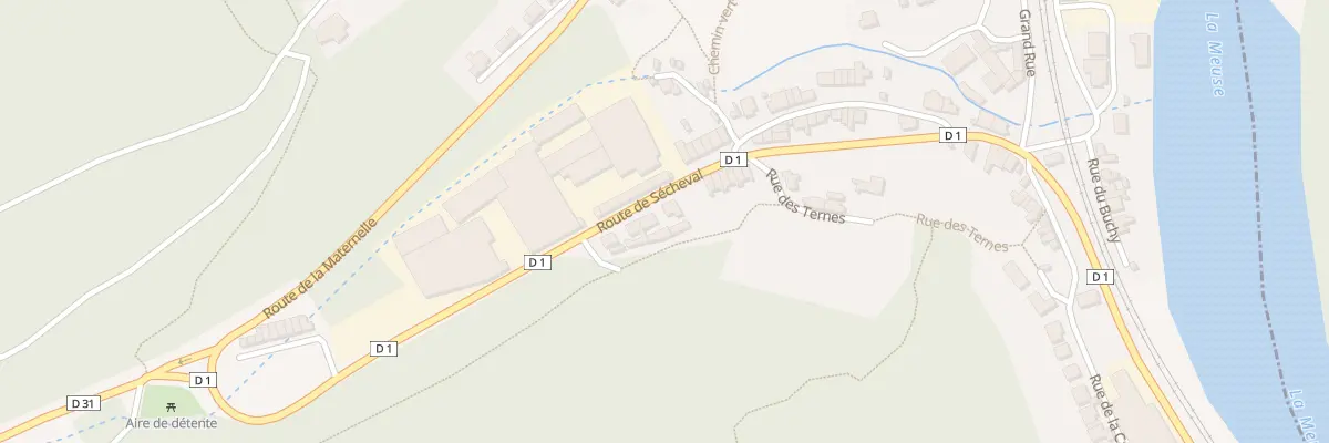 Plan du 281 Rte de Secheval à Deville