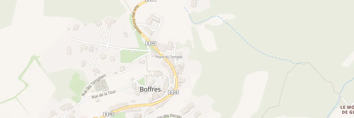 Plan du 1 Dsc du Charron à Boffres