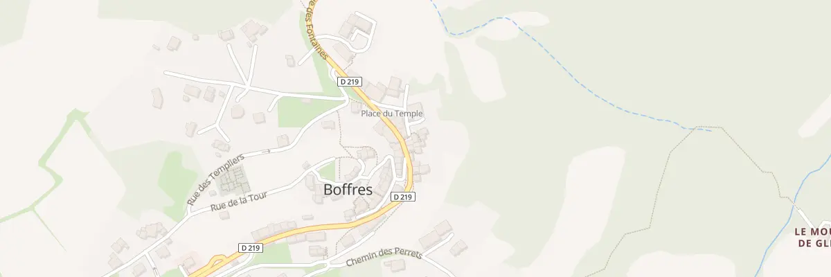 Plan du 2 Dsc du Charron à Boffres