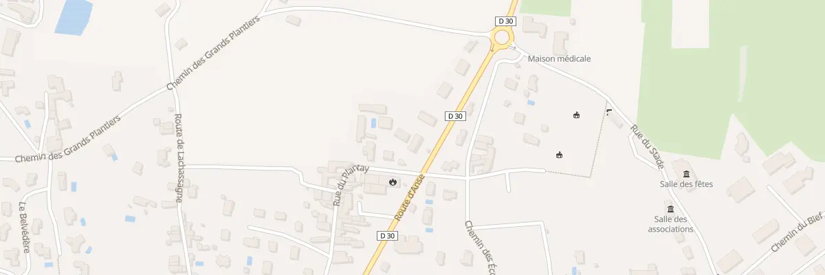 Plan du 329 Rue du Plantay à Lucenay