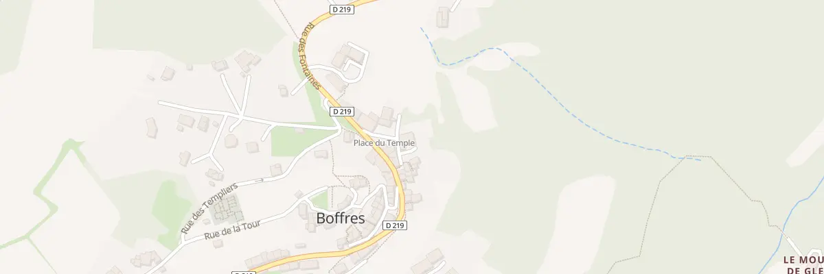 Plan du 231 Dsc du Charron à Boffres