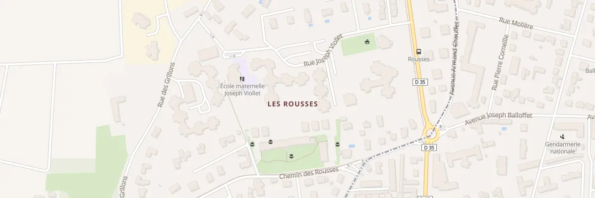 Plan du 194 Rue Joseph Viollet à Gleizé