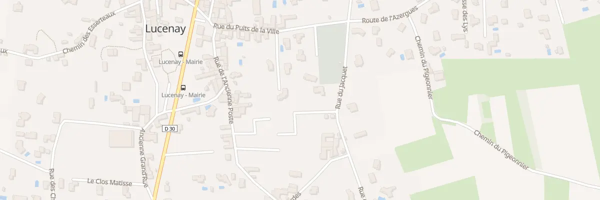 Plan du 52 Rue du Jacquet à Lucenay
