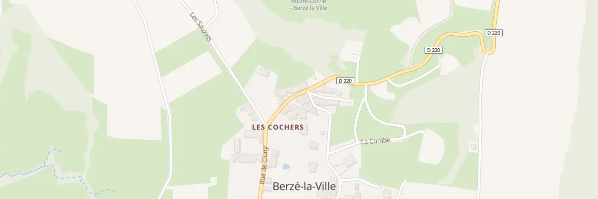 Plan du 8 Rue de la Roche Coche à Berzé-la-Ville