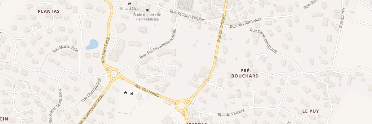 Plan du 426H Rue de Vernosc à Davézieux