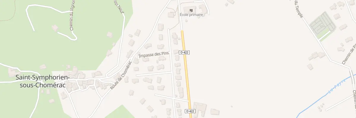 Plan du 110 Imp des Micocouliers à Saint-Symphorien-sous-Chomérac