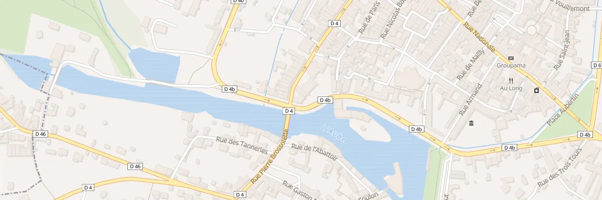 Plan du 35 Rue d’Aube à Bar-sur-Aube