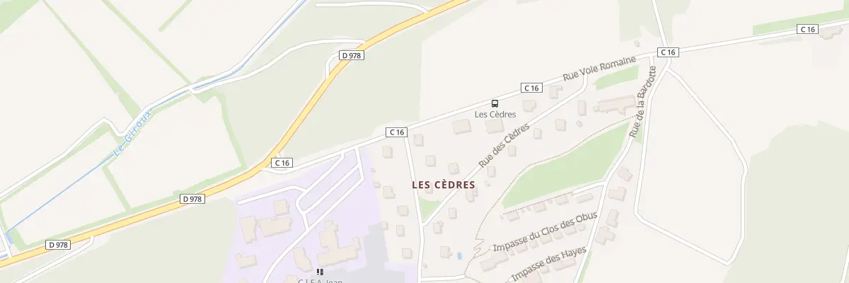 Plan du 2 Rue du Liard à Mercurey