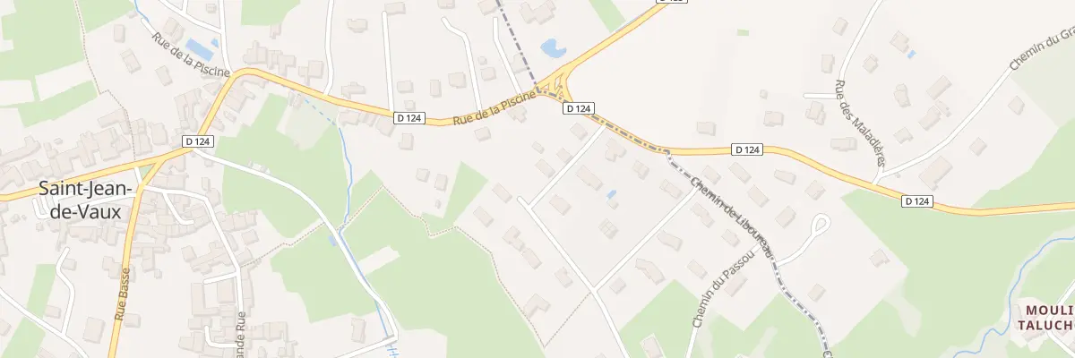 Plan du 4 Che des Prés Marcilly à Saint-Jean-de-Vaux
