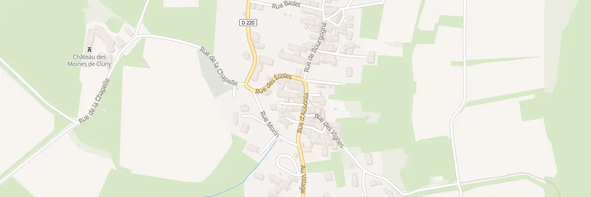 Plan du 4 Rue d’Ausonia à Berzé-la-Ville