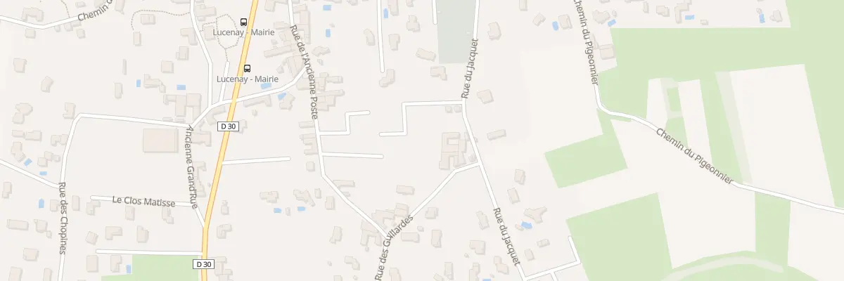 Plan du 117 Rue du Jacquet à Lucenay
