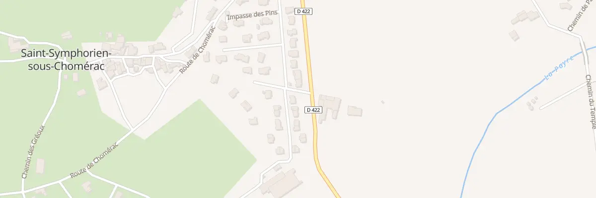 Plan du 25 Che du Moulinage à Saint-Symphorien-sous-Chomérac