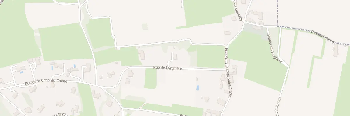 Plan du 8 Rue de l’Argilière à Rosey