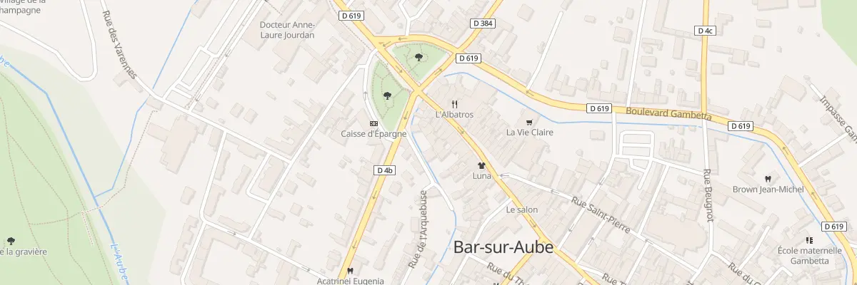 Plan du 151 Rue Nationale à Bar-sur-Aube
