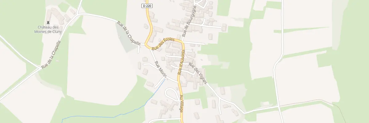 Plan du 1 Rue d’Ausonia à Berzé-la-Ville