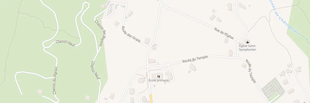 Plan du 30B Rte des Mathieux à Saint-Symphorien-sous-Chomérac