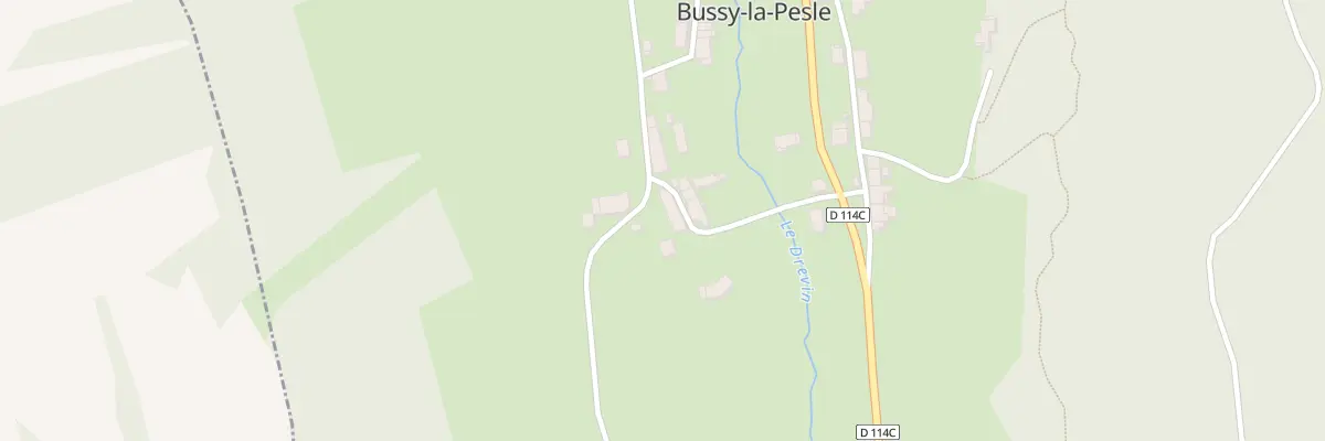Plan du 2 Rue Petite Rue de l’Allemagne à Bussy-la-Pesle