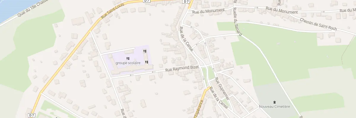Plan du 4 Rue Raymond Bizet à Haybes
