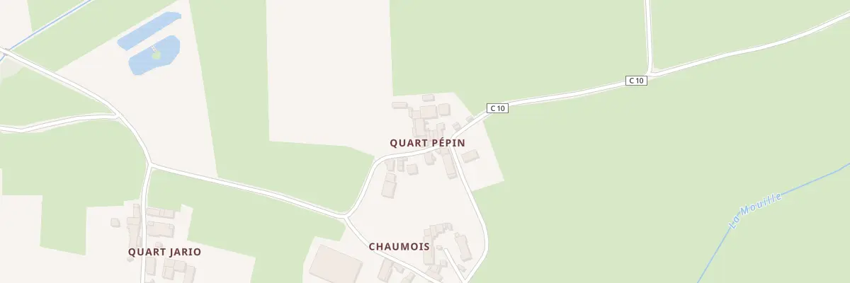 Plan du 1 Qua Quart Pepin à Saint-Boil