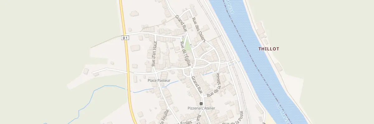 Plan du 11 Rue de l’Eglise à Deville