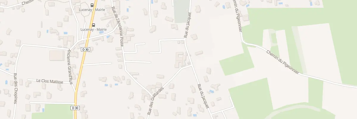 Plan du 182 Rue du Jacquet à Lucenay