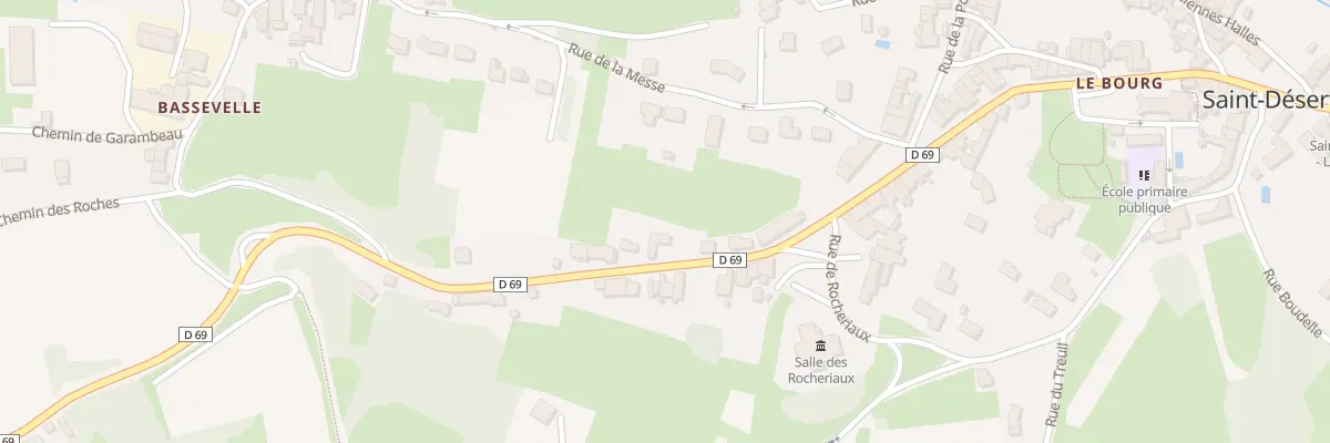 Plan du 78 Av de Bourgogne à Saint-Désert