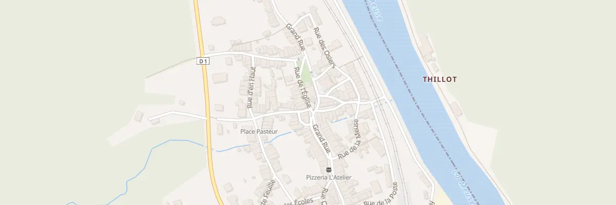 Plan du 3 Rue de l’Eglise à Deville