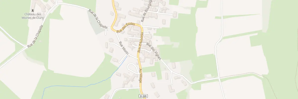 Plan du 5057 Rue des Vignes à Berzé-la-Ville