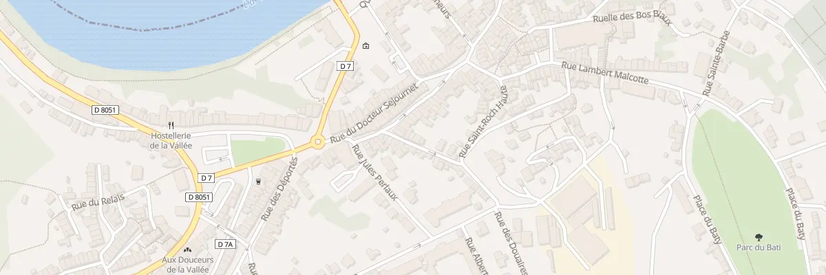 Plan du 9010 Rue des Douaires à Fumay