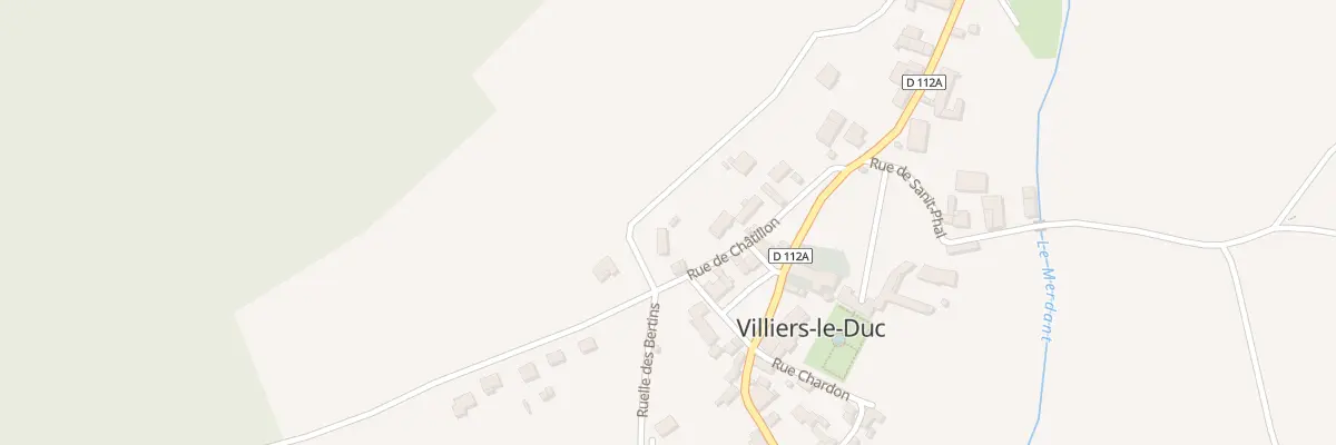Plan du 15 Rue de Chatillon à Vanvey
