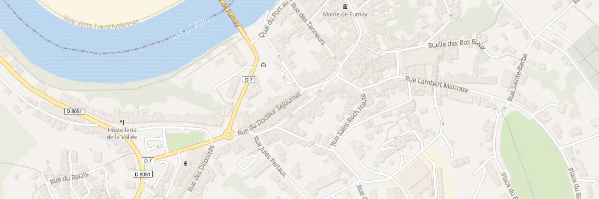 Plan du 50 Rue du Général de Gaulle à Fumay