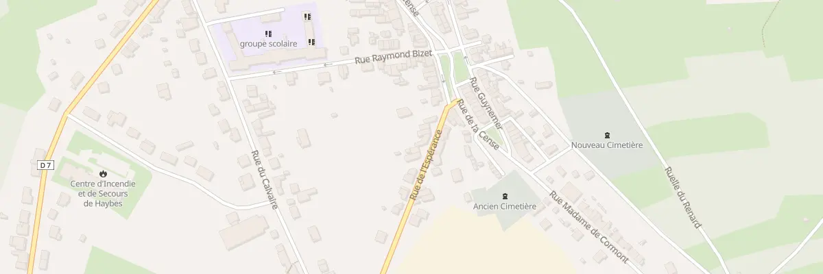 Plan du 5530 Le Village à Haybes
