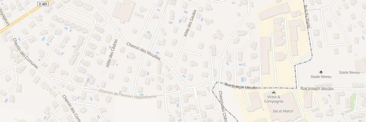 Plan du 4 All des Saules à Grézieu-la-Varenne