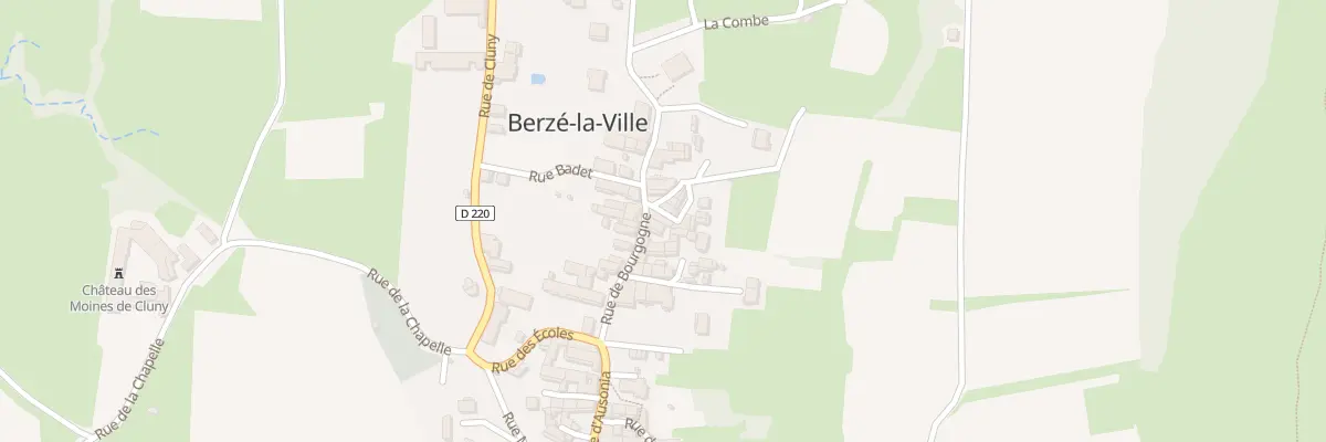 Plan du 5017 Rue de Bourgogne à Berzé-la-Ville