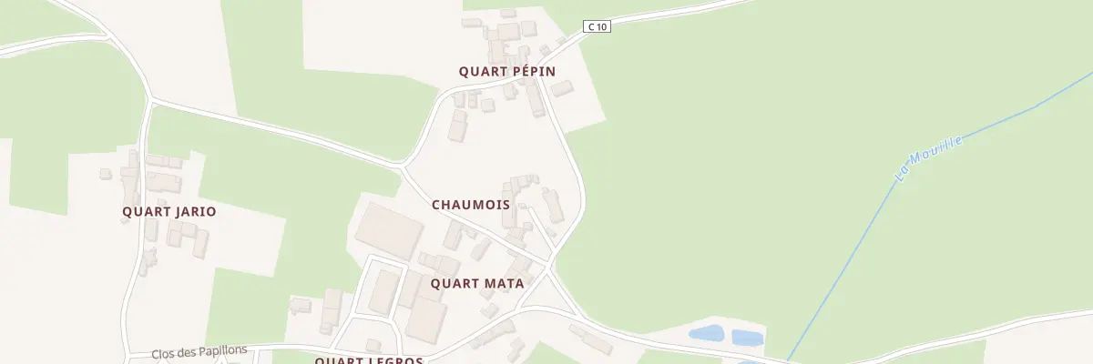 Plan du 9 Qua Quart Mata à Saint-Boil