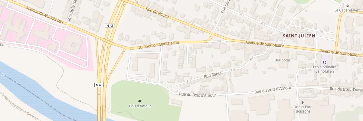 Plan du 7 Rue Ernest Delahaye à Charleville-Mézières