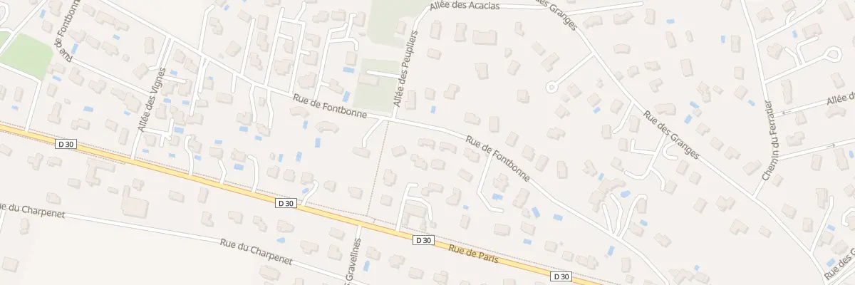 Plan du 21 Rue de Fontbonne à La Tour-de-Salvagny