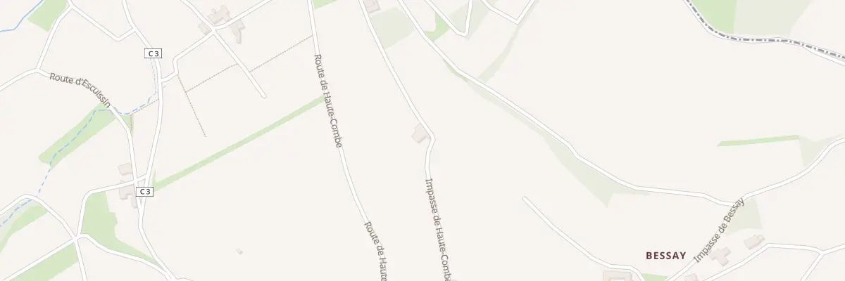Plan du 225 Imp de Haute-Combe à Juliénas